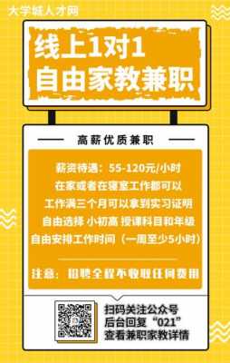 上海家教暑期兼职（暑期家教兼职广告图片）-图3