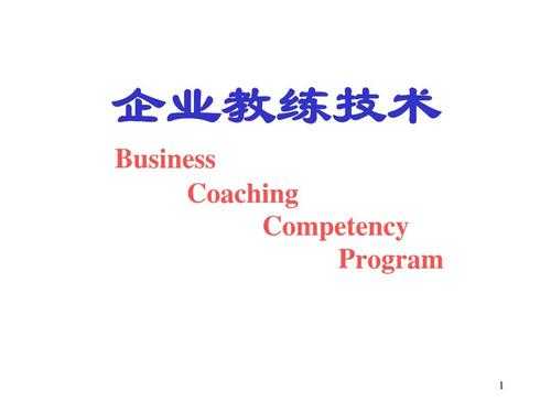 企业教练培训国家教练（企业教练技术培训）-图3
