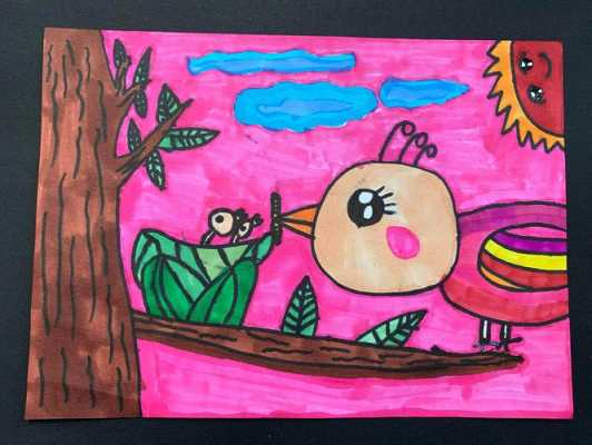 儿童画小鸟的家教学设计（儿童画小鸟的家简笔画）-图3