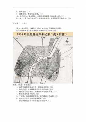 2000城市规划实务真题（城市规划实务试卷）-图2