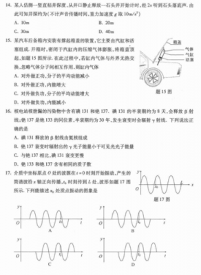 重庆高考真题物理（重庆高考真题物理答案）-图1